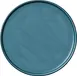 Playground 9251228E Plate – 11½" Round Coupe Porcelain, Petrol Blue, Edge, Dishwasher Safe - 6/Case 1 image