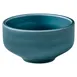 Playground 9255433E - Round 4" Porcelain Bowl, 11.9oz Petrol Blue, Dishwasher Safe - 12/Case 1 image