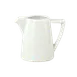 Schonwald 9304715 Creamer Pitcher, 5 oz Porcelain, White™ Event Pattern, With Handle - 12/Case 1 image