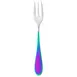 Reserve by Libbey 933 029 Cocktail Fork, 6" PVD Handle, 18/10 Stainless Steel, 4.0 mm Thick - 12/Case 1 image