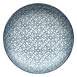 Schonwald 9331217-63075 - 6-2/3" Round Porcelain Plate, Dark Blue, Scratch‑Resistant - 12/Case 1 image