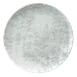 Schonwald 9331232-63070 China Plate, 12.625" Round Coupe Rim Porcelain, Structure Grey - 6/Case 1 image