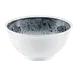 Schonwald 9336664-63076 - 5" Round Porcelain Bowl, 10 oz, Blue Stone Shabby Chic Finish - 12/Case 1 image