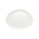 Schonwald 9351222 Oval Porcelain Dinner Plate, 8"¾ x 6"⅝ Continental White, Creative Complements - 12/Case 1 image