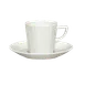 Schonwald 9365159 Espresso Cup – 3 oz (1‑11/16”) Porcelain, Continental White™ Pattern - 12/Case 1 image