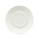 Schonwald 9366968 - Round Porcelain Saucer 6 3/8" Dia., White™ Pattern, 6.0"-6.49", 12/Case 1 image