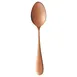 Reserve by Libbey 939-007 Demitasse Spoon, 4"3/8" PVD Copper Handle, 18/10 Steel, 4.0 - 12/Case 1 image