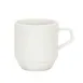 Schonwald 9405528 - 9.5oz Stackable Porcelain China Mug, Continental White, Fully Vitrified - 6/Case 1 image
