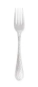 Reserve by Libbey 949-038 Salad Fork, 6" Hammered Texture, 18/10 Stainless Steel Finish - 12/Case 1 image