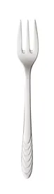 Reserve by Libbey 950-029 Cocktail Oyster Fork, 6" 18/10 Stainless Steel, Mirror Finish - 12/Case 1 image