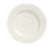 Libbey 950038431 China Saucer, 5-3/4" Diameter Flint Body Cascade™ Pattern, 2" Well - 36/Case 1 image