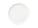 Libbey 977709009 China Plate – 9" Round Porcelain Plate, Scalloped Rim, Microwave Safe - 24/Case 1 image
