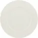 Schonwald 9820073 Round Porcelain Plate, 9" Diameter x 7/8" Height, Embossed Rim - 6/Case 1 image