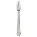 Libbey 983-029 Cocktail Oyster Fork, 5" Aegean Finish, 18/8 Stainless Steel, 5" Length - 36/Case 1 image