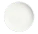 Reserve By Libbey 987659302 - 10"1/8 Round Coupe Porcelain Plate Vitrified Silk Finish - 12/Case 1 image