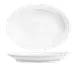 Reserve by Libbey 987659315 Oval Platter, 12" x 9", Fully Vitrified Porcelain, Silk Finish - 12/Case 1 image