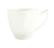Reserve by Libbey 987659330 - Silk Porcelain Cup 8.5 oz (4-1/4" Dia x 3⅛" H) Non-Stackable - 36/Case 1 image