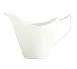 Reserve by Libbey 987659339 Creamer Pitcher, 3-3/4 oz, 4-3/4" Dia x 3" H, Porcelain Handle - 36/Case 1 image