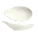 Reserve By Libbey 987659353 - Oval Porcelain Bowl, 1 oz (4" x 2" x 1-1/8"), Silk Finish - 36/Case 1 image