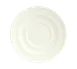 Reserve by Libbey 987659393 Saucer, 6.5" Dia., Round Vitrified Porcelain, Silk Finish - 36/Case 1 image