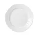 Libbey 999001118 - 6.375" Round Porcelain Plate, Lunar White, Glaze, Galileo Design - 36/Case 1 image