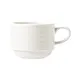 Libbey 999001531 - China Cup 9 oz (3"3/8 × 2"3/4 H), Lunar White Porcelain, Microban Glaze, Stackable - 36/Case 1 image
