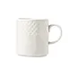 Libbey 999013572 China Mug – 12 oz White Porcelain, Embossed Eos Pattern, Stackable – 36/Case 1 image