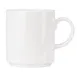 Libbey 999023572 - 12‑Ounce Porcelain China Mug, White, Stackable, 3‑3/4" H, Glazed - 36/Case 1 image