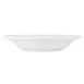 Libbey 999024740 - Lunar White 9" Soup Bowl, 14 oz Porcelain Steel Blue Band Glaze - 24/Case 2 image