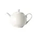 Libbey 999333040 Constellation Teapot, 15 oz (6½" Dia x 4⅜" H), White Porcelain with Lid - 12/Case 1 image