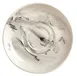 Reserve by Libbey 999533012 Cream Soup Saucer, 6.5" Round Porcelain, Smoke Finish - 36/Case 1 image