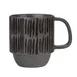 Libbey AFAR-4G China Mug – 12‑Ounce Gray Stoneware, Dishwasher Safe, 3 7/8" H x 4 7/8" W - 12/Case 1 image