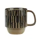 Libbey AFAR-8C Mug – 12‑Ounce Stoneware, Tribal, Safe, 3"7/8 H × 4"7/8 W × 3"3/8 D – 12/Case 1 image
