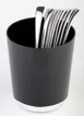APS Germany APS 00020 Trash Receptacle, 44 oz Round Table Waste Bin, 5‑1/8" Dia x 6‑1/8" H - 24/Case 1 image