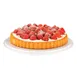APS Germany APS 00468 - White Melamine Cake Tray, 12¼" Dia x 1⅝" H Stackable Non‑Slip - 5/Case 1 image