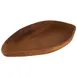 APS Germany APS 00790 Wooden Serving Bowl, 6-1/2" x 3-1/2" x 3/4", Acacia Waterproof - 1/Case 1 image