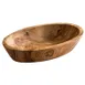 APS Germany APS 00843 - Oval Bowl, 1.5 oz, 4½" L x 3" W x 1" H, Olive Finish, Olive Wood - 1/Case 1 image