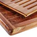 APS Germany APS 00884 Cutting Board, GN 1/1, 20-7/8"L x 12-7/8"W x 1"H, Acacia, Slotted - 6/Case 2 image