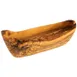 APS Germany APS 01023 - 13.5oz Olive Wood Bowl, 9.875" L x 3.375" W x 3" H, Oval Shape - 1/Case 1 image