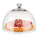 APS Germany APS 06520 Cake Cover - 11.875" Dia x 7.875" H Clear Cloche, Knob Handle - 1/Case 2 image