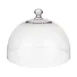 APS Germany APS 06520 Cake Cover - 11.875" Dia x 7.875" H Clear Cloche, Knob Handle - 1/Case 1 image