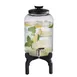 APS Germany APS 10403 Glass Dispenser, 236‑3/4 oz, 9‑3/4" × 18" H, Spigot, Stand & Lid - 1/Case 1 image