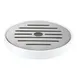 APS Germany APS 10851 Drip Tray, 3‑3/4" Dia x 5/8" H Plastic with Stainless Insert, White - 1/Case 1 image