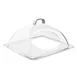 APS Germany APS 11022 Clear Display Cover GN 1/2 13.25" x 10.88" x 6.75", Zinc Handle - 1/Case 1 image
