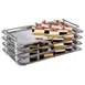 APS Germany APS 11300 - Serving Tray 20" x 12" x 2¼", 18/10 Stainless Steel Polish, Safe - 1/Case 1 image