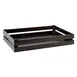 APS Germany APS 11626 - Acacia Wood Crate, Black, 21"8" L x 13"8" W x 4"1/4" H, GN 1/1 - 1/Case 1 image