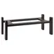 APS Germany APS 14953 - Serving Stand 22-3/4"L x 10-3/4"W x 9-1/2"H Black Wood Germany - 1/Case 1 image