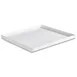 APS Germany APS 15450 - GN 1/2 Tray, 12"8" x 10"5" x 1"3/4", White Melamine, Dishwasher Safe - 4/Case 1 image