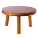 APS Germany APS 33256 Stand, 9.875" Dia x 6" H Round Acacia Wood, Caramel Finish - 1/Case 1 image