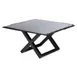 APS Germany APS 33281 Buffet Display Stand, 7-7/8" Square Black Wood, Stackable - 6/Case 2 image